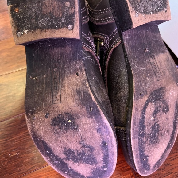 Womens combat boots size 5 - Picture 4 of 4